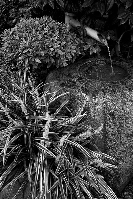 Une fontaine japonaise