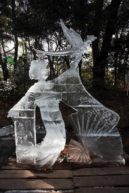 sculpture de glace