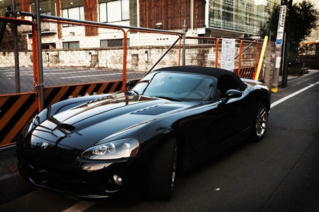 Dodge Viper Ã  Omotesando