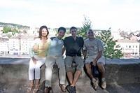 Eiko, Eddie, David and Pilou in Zurich