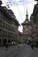 the clock tower of Bern
