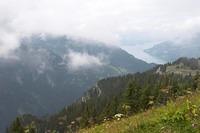 from Shynige Plate, a view on the lakes of Interlaken