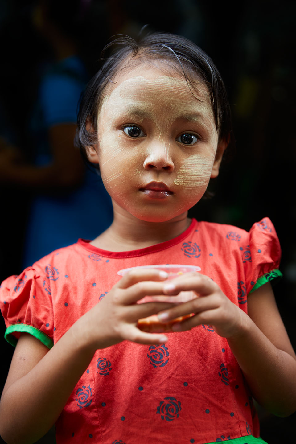 Little Girl in Yangon’s Market